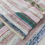 5x8 Handmade Turkish Vintage Kilim Rug, 166x257Cm