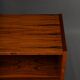 Danish Rosewood Bookcase with LP rack Hundevad & Co, 1960s