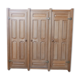 Guillerme et Chambron oak wardrobe