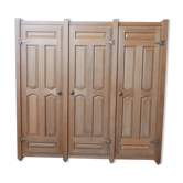 Guillerme et Chambron oak wardrobe