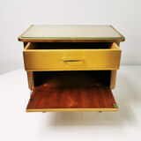 Pair of bedside tables, origin Germany, 1960s
