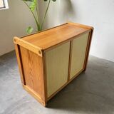 Commode pin années 1980