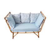 Sofa in child rattan + dressing