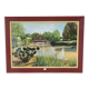 The gardens of Apremont-oil on canvas signed