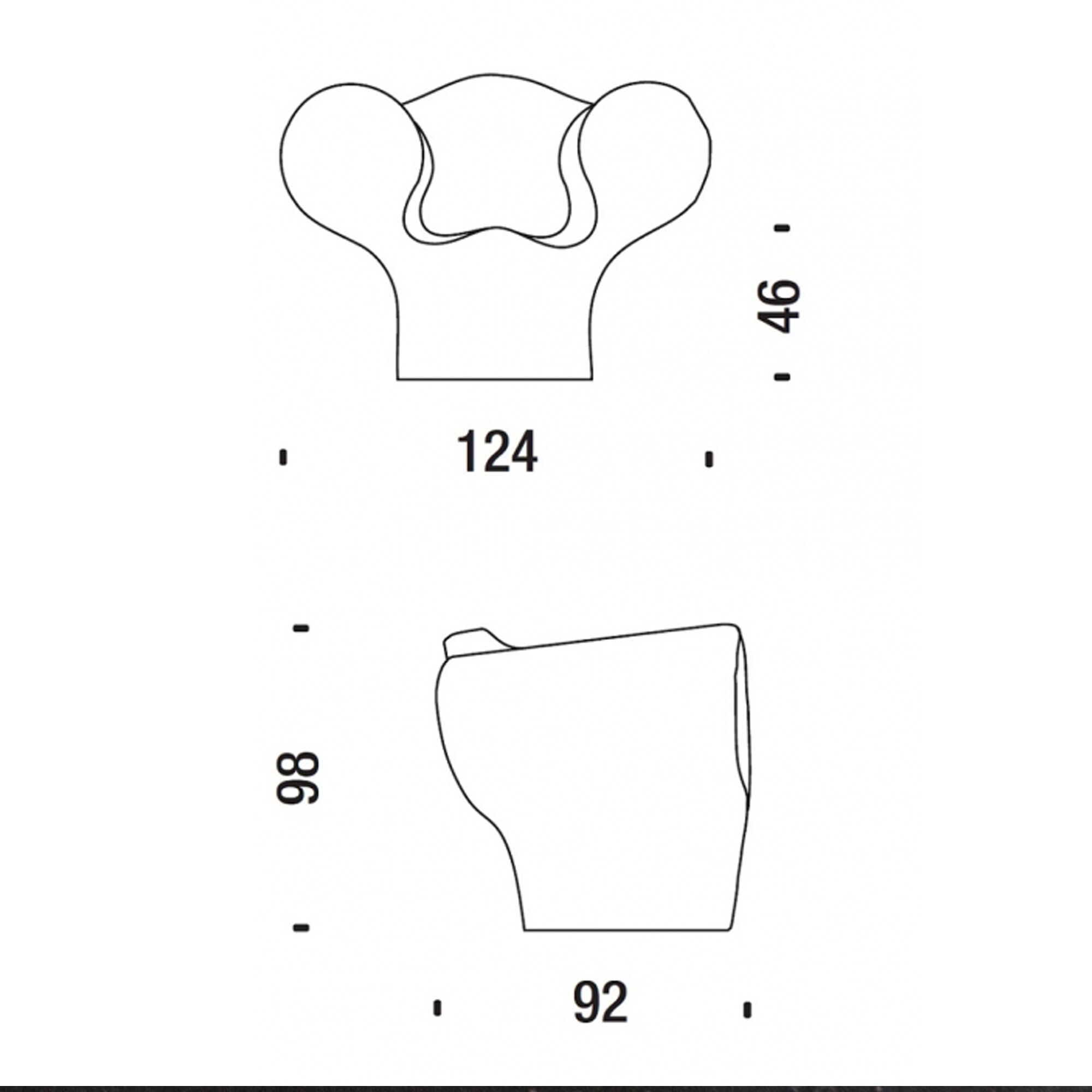 Pink Soft Big Easy Chair by Ron Arad for Moroso