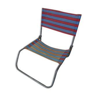 Vintage camping beach chair
