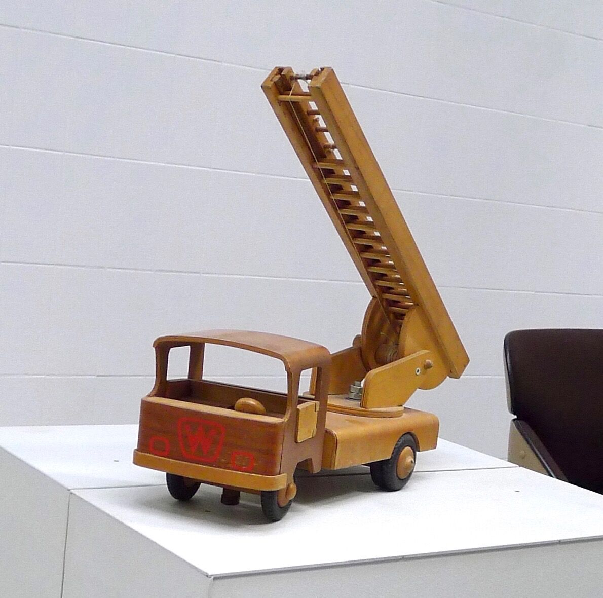 Truck scaffolding wood 1970