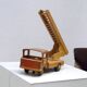 Camion échafaudage bois 1970