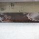 Coffee table decorations "solar flare", formica, mirrors, wood. circa 1970