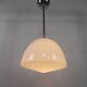 Old school lamp with large glass ball in opal glass, 1930s