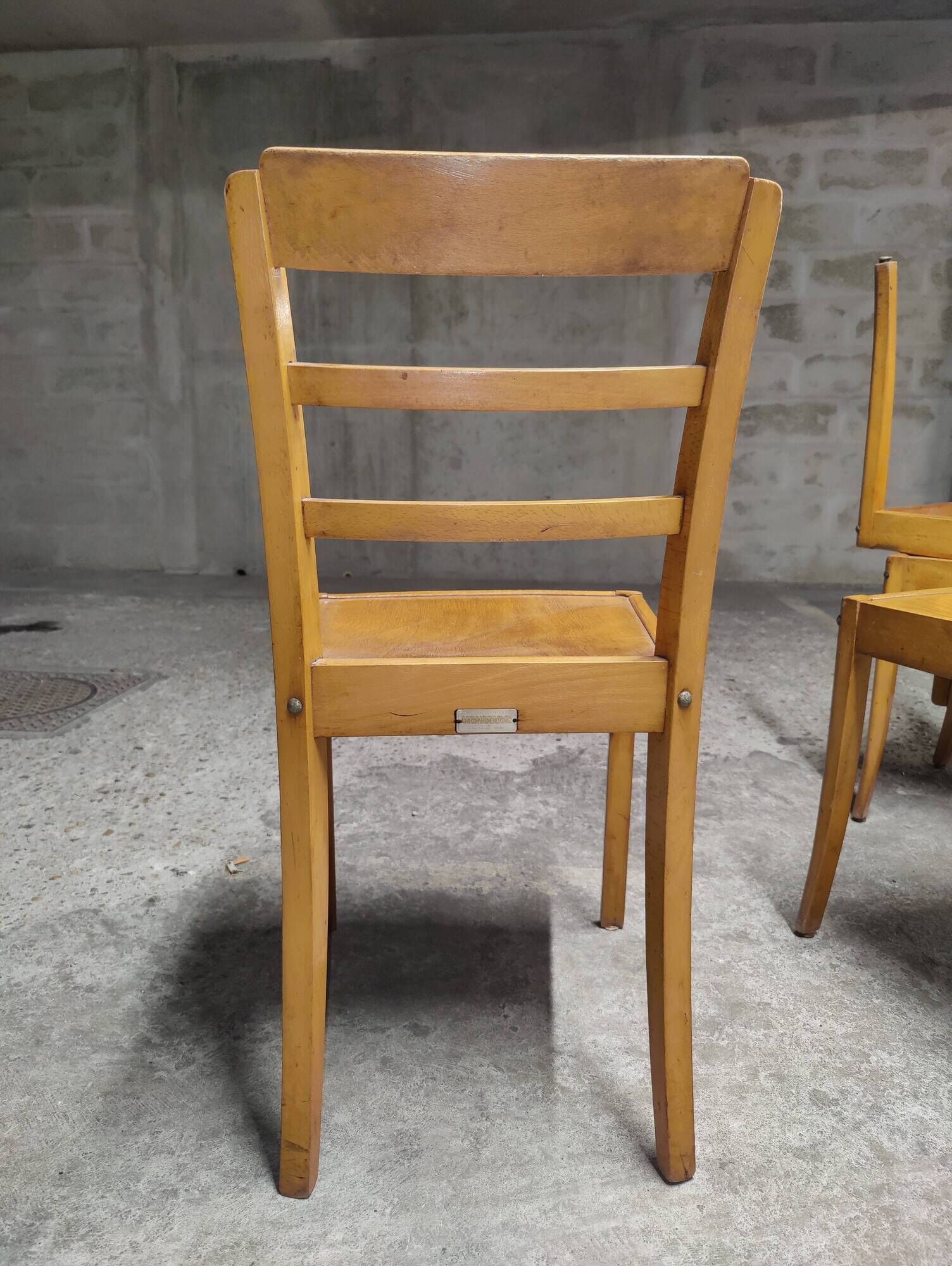 Chaises Luterma bois reconstruction