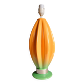 Pied de lampe Italien Viva Villa "Khéops" en céramique, Vers 1980