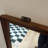 Miroir en bois à poser ou accrocher