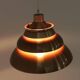 Danish Midcentury Pendant, 1970