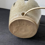 Ceramic tealight lamp made in France