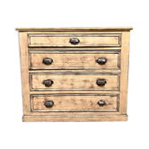 Commode d’atelier ancienne patinée