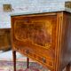 Secretary in Greek marquetry in the Louis XVI style, 19th century.