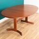 Retro Teak 1960s Mid Century Dining Table & 6 Chairs By G Plan Victor Wilkins