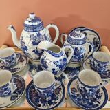 Ensemble à café ou thé japonais ancien en porcelaine fine