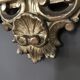 Miroir en bois sculpté doré d'époque régence 60x97cm