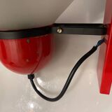 Industrial Red Sconces Set of 2 1970’s