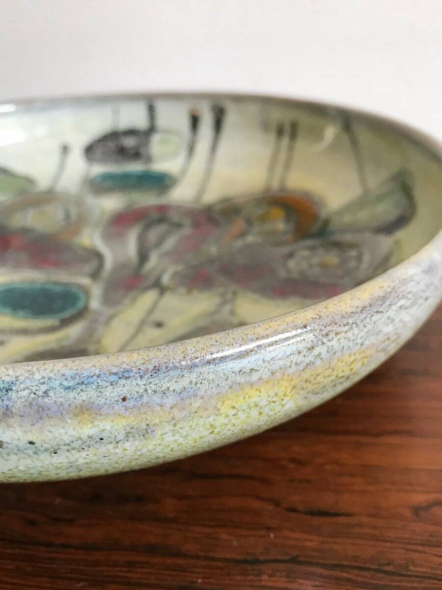 Italian Ceramic Centerpiece from Lega Faenza, 1960s