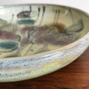 Centre de table en céramique italienne de Lega Faenza, années 1960.