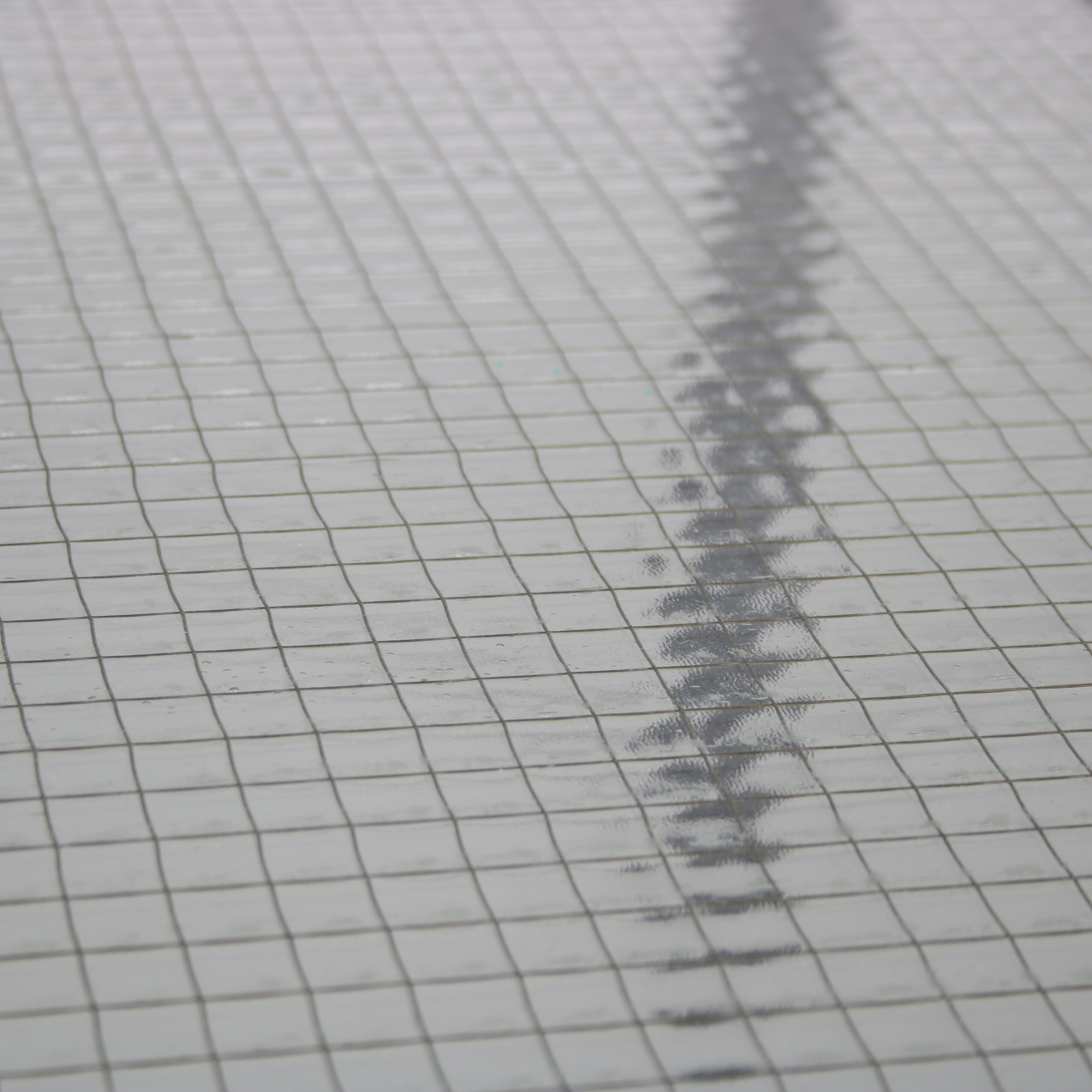 1950s Safety glass coffee table by Floris Fiedeldij for Artimeta, Netherlands