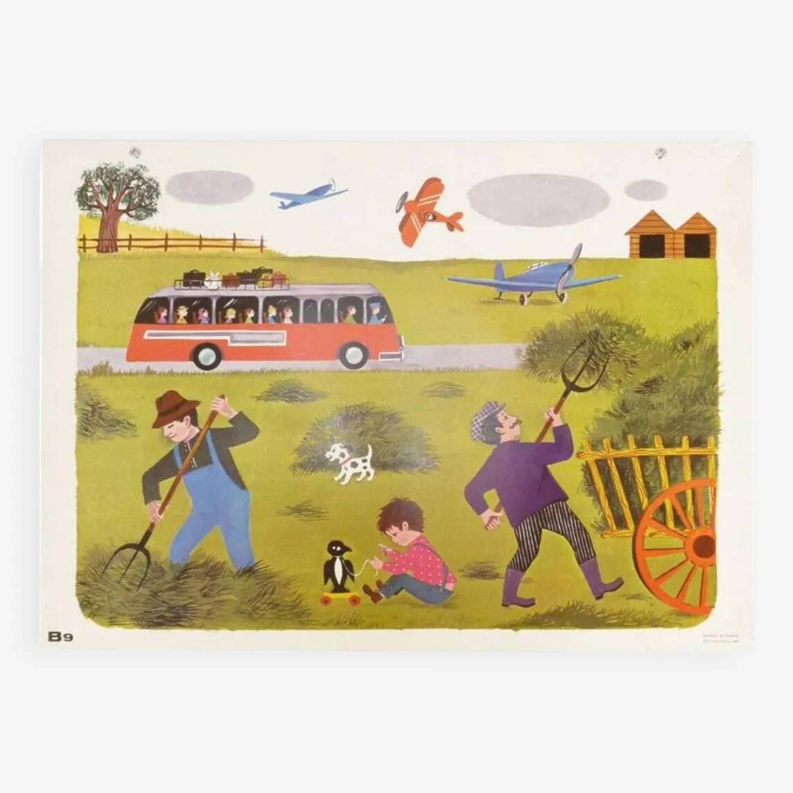 Affiche scolaire Daniel et Valérie B9