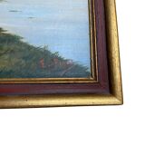 Cow by a River – French School, late 19th century