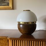 Luigi Caccia Dominioni, rare table lamp, Azucena Italy, 1970s