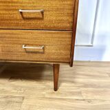Vintage chest of drawers bobbin feet