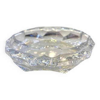 Jablonecke Sklarny crystal ashtray in Desna, Czechoslovakia, 1970s.
