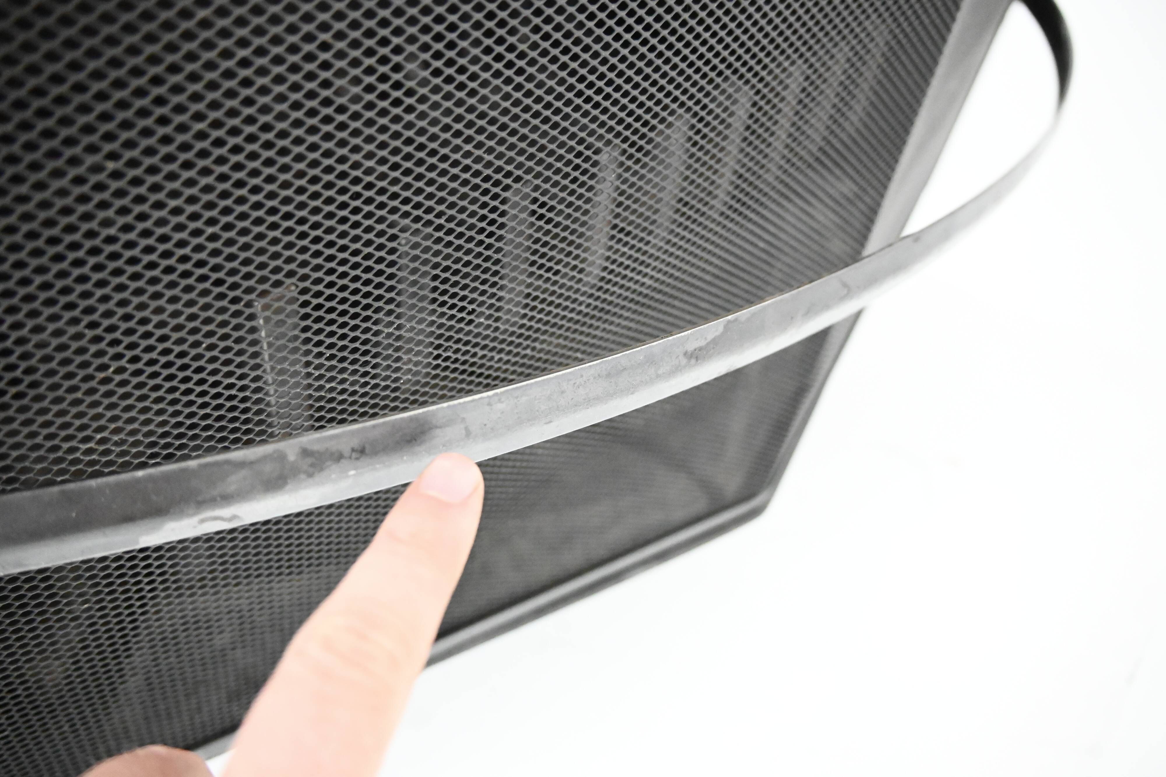Wall-mounted fireplace "Diamond" by Don Bar, 1970s