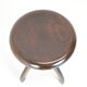 Mid-century height adjustable piano stool,1950's