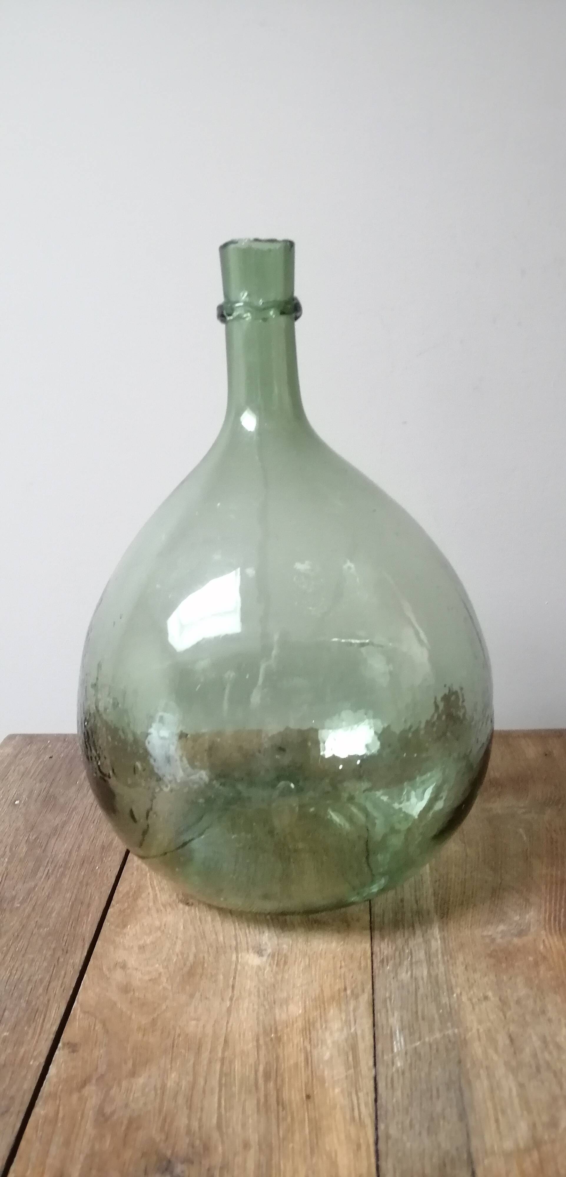 Dame Jeanne verre souflé 6 L