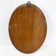 Vintage Brass Wall Mirror with Facet, France