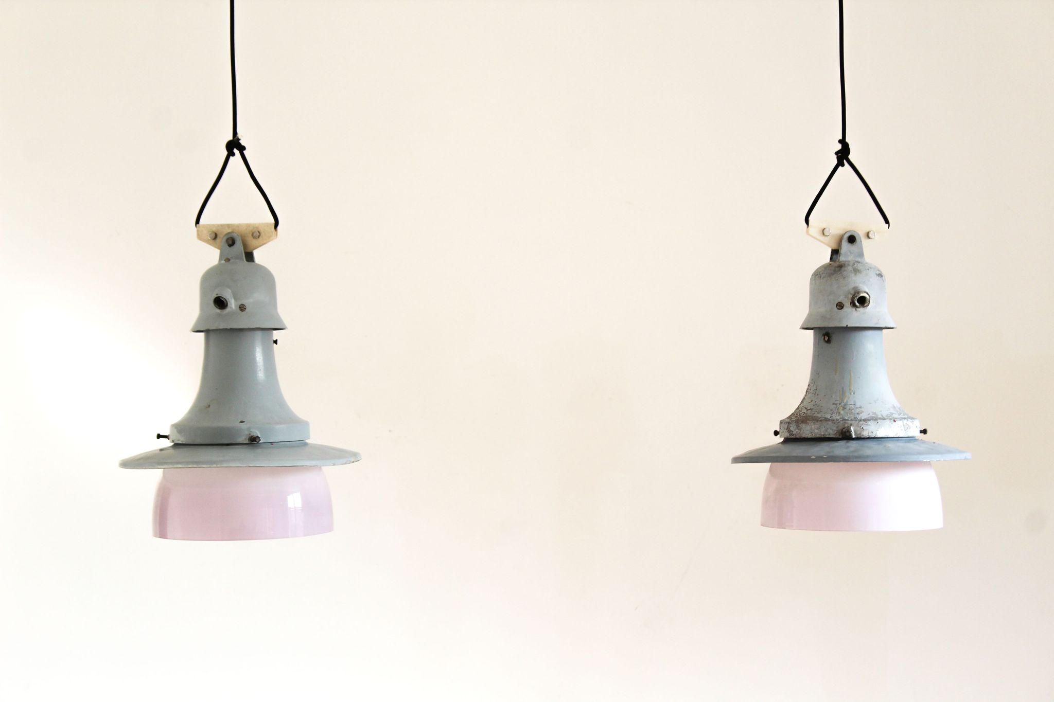 Pair of street lamps, Italy 1970s