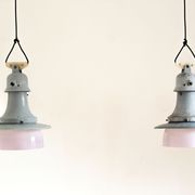 Pair of street lamps, Italy 1970s