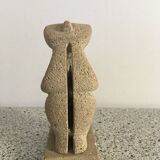 Sculpture the thinker cycladic art