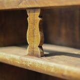 Old wooden dresser, standing shelf, vintage wooden furniture, kitchen, country, chalet, decoration
