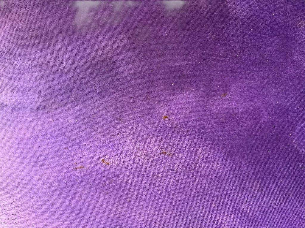 Fauteuil/canapé trois places baroque vintage violet-pourpre
