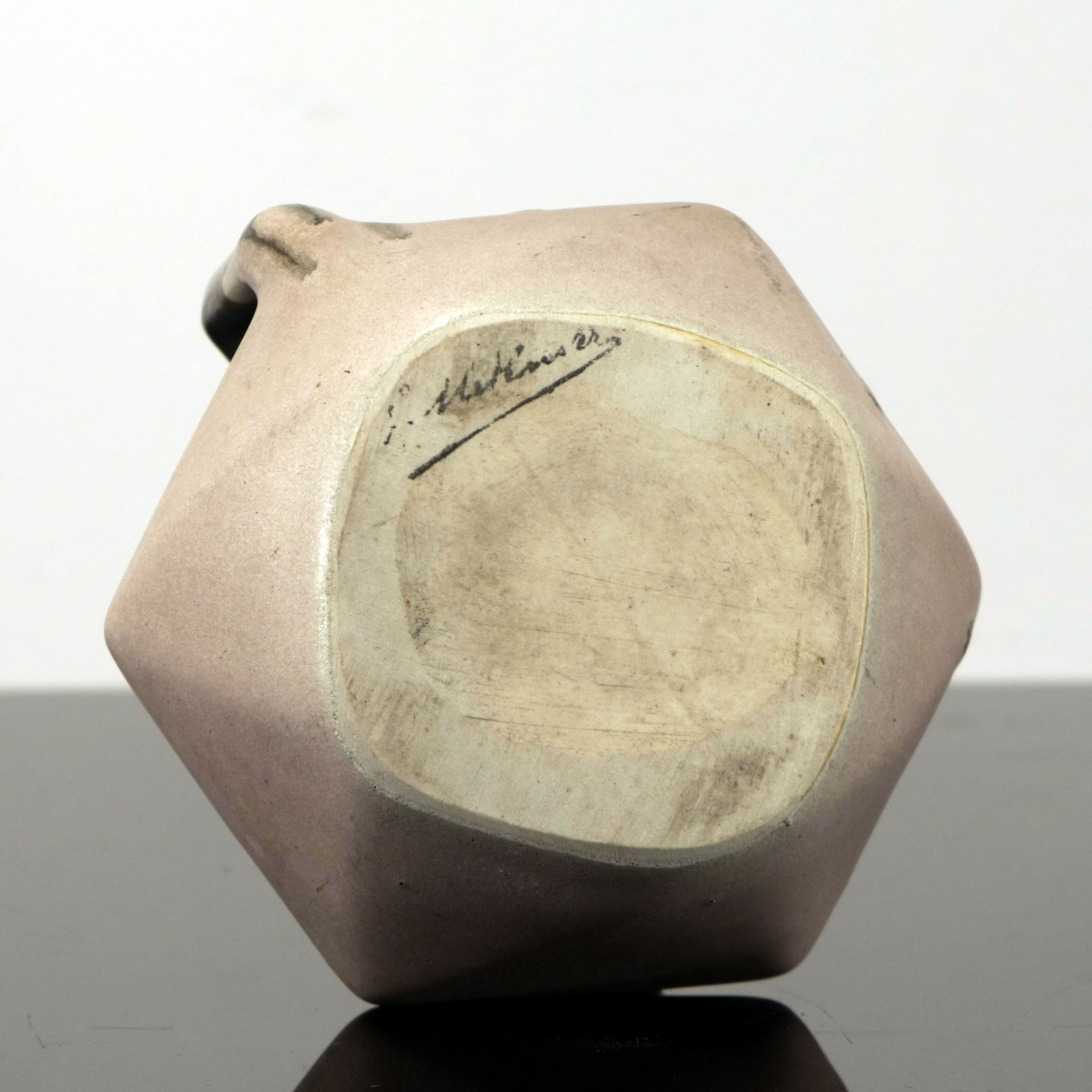 Pitcher art deco Gilbert Metenier