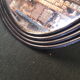 Miroir ovale bois
