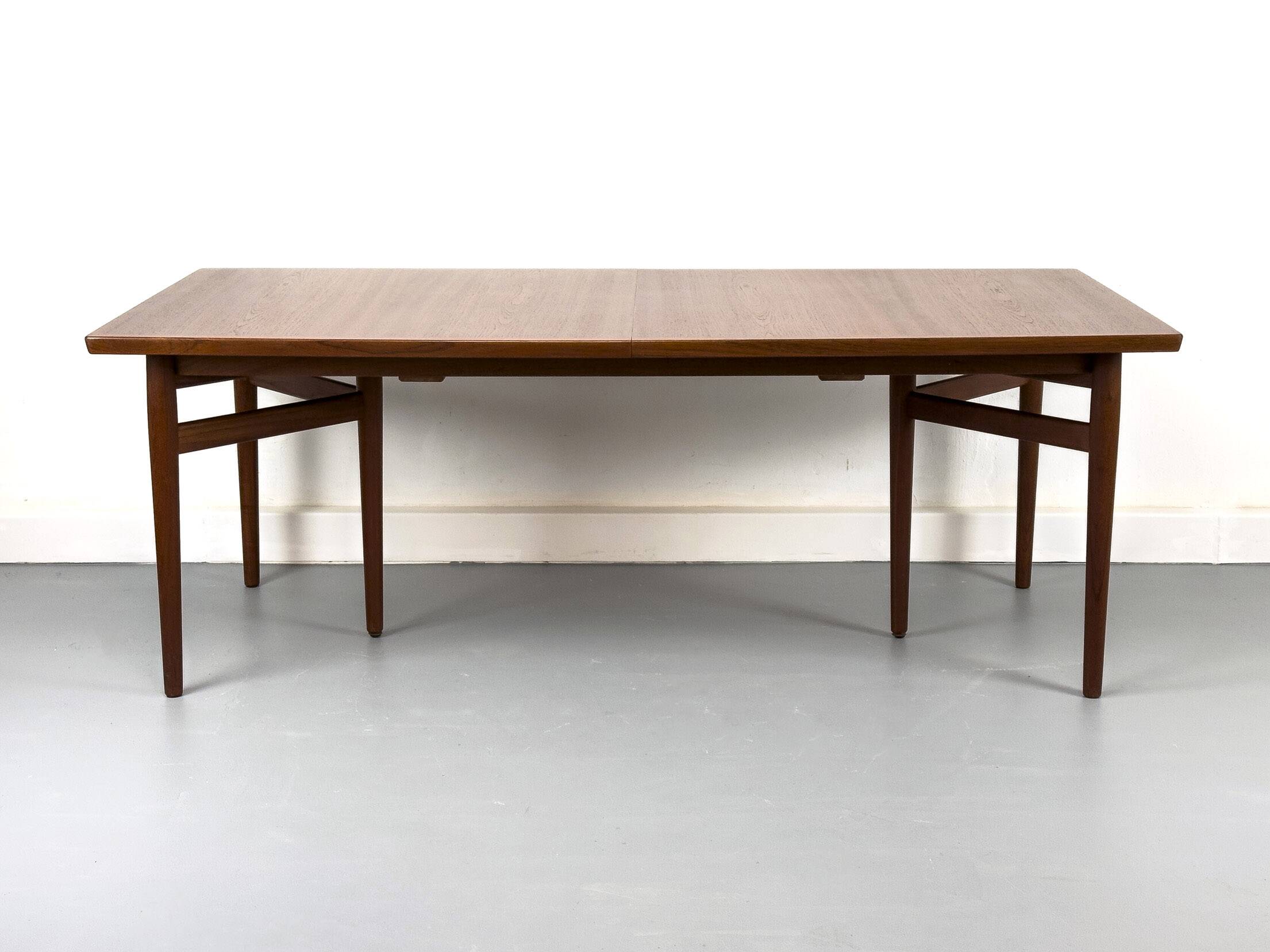 Model 201 Teak Dining Table by Arne Vodder for Sibast, 1960s