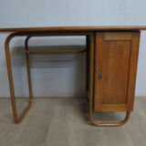 Tubular vintage school desk
