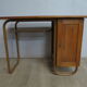 Tubular vintage school desk