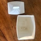 Pot "sucre" flowers and gilding