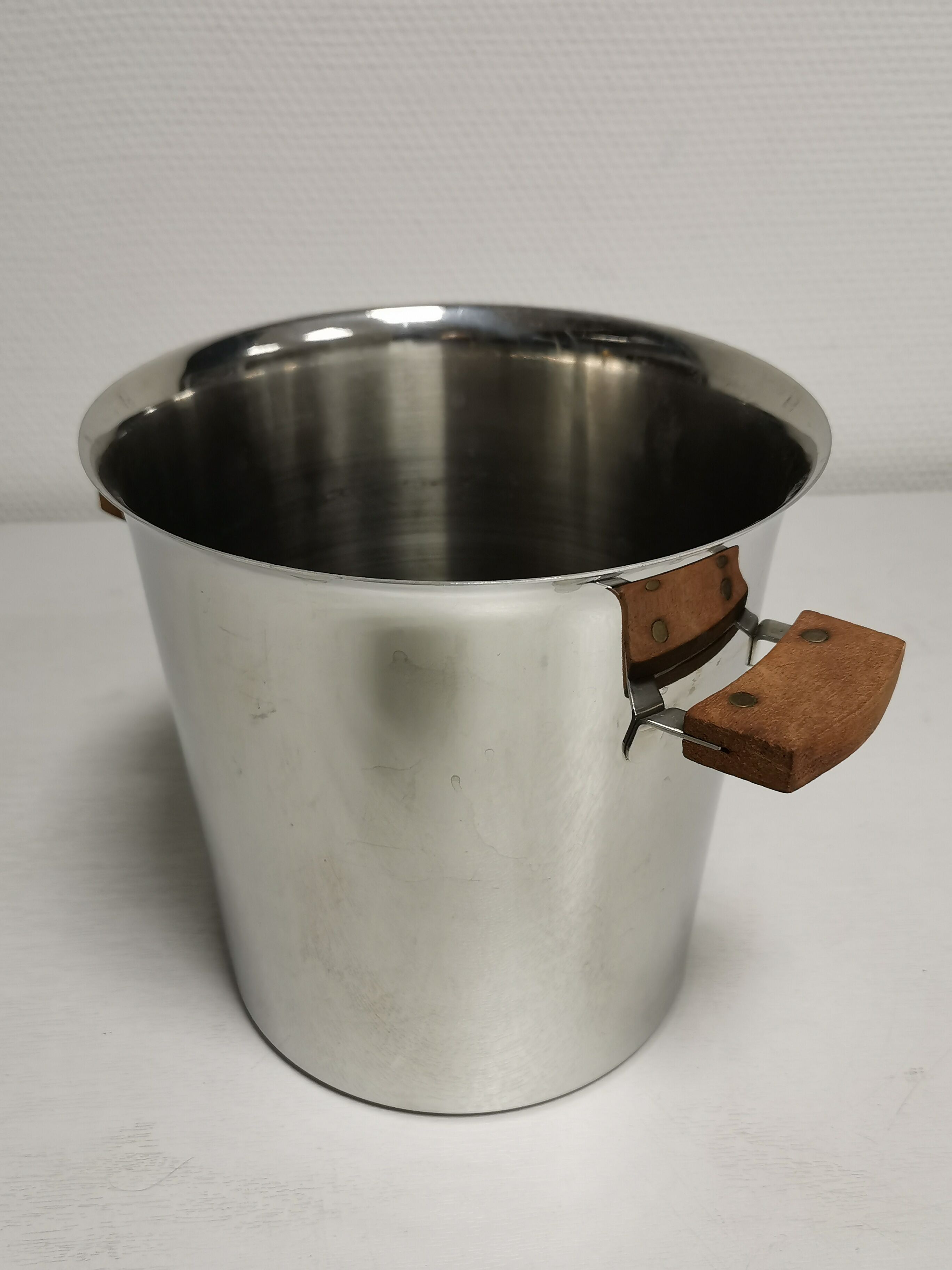 Vintage Champagne Bucket , Scandinavian style refresher