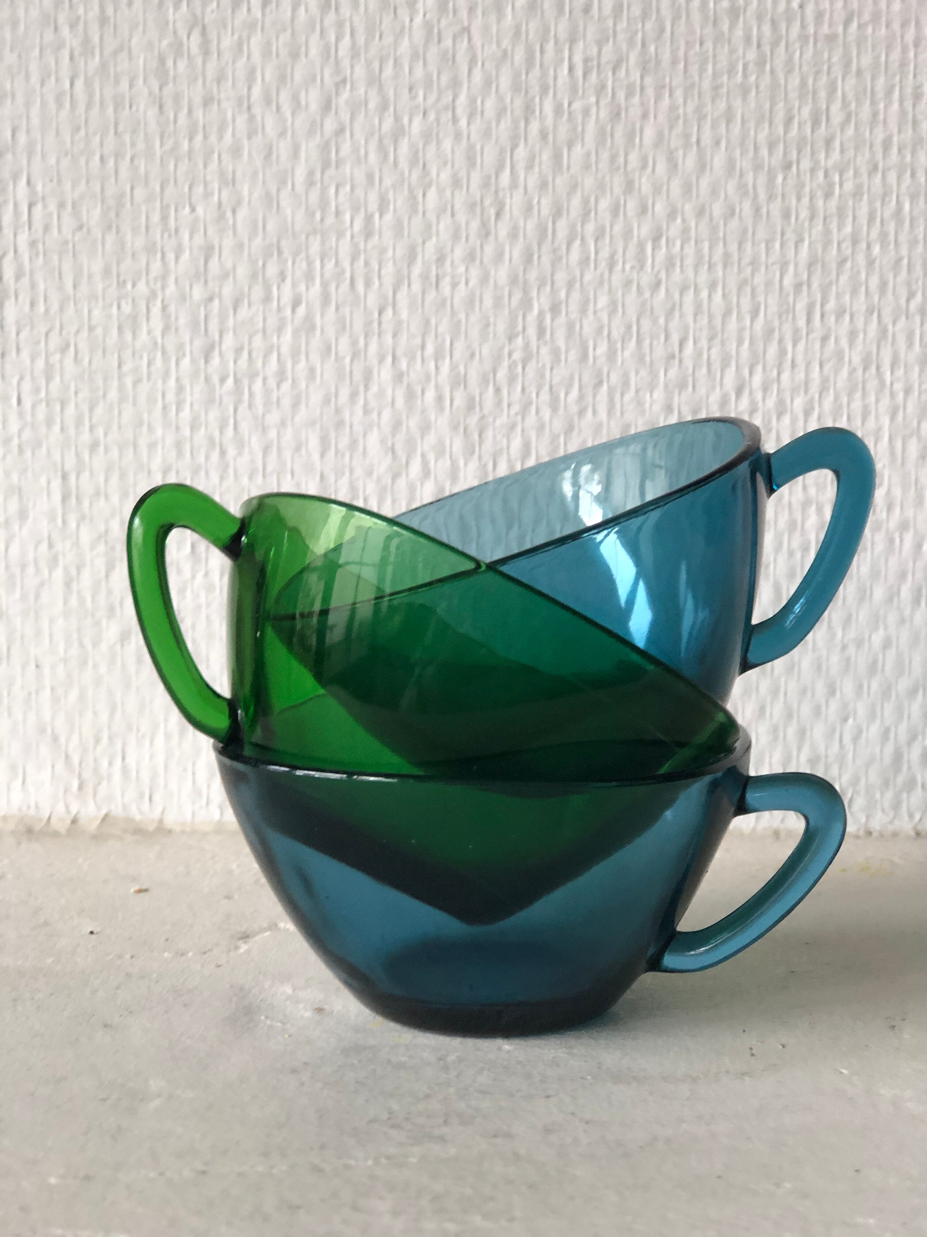 Vintage Vereco coffee cups